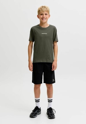 Jack & Jones Junior, T-SHIRT LOGO T-SHIRT JUNIOR - T-shirts print - peat