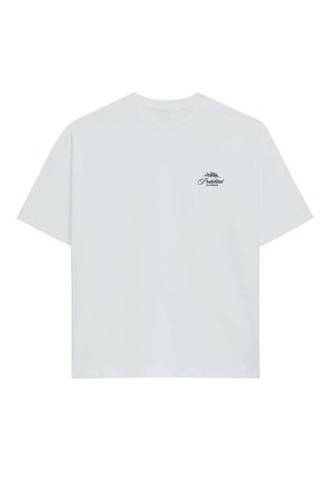LEAF TEE - T-shirt med print - off-white