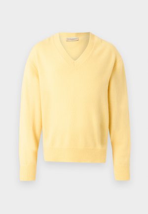 MANU V NECK - Πουλόβερ - vanilla