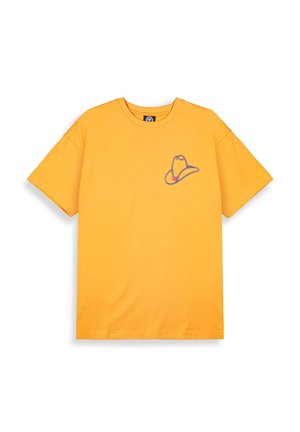 LONE HAND LUCKY LOOTER - Print T-shirt - amarillo