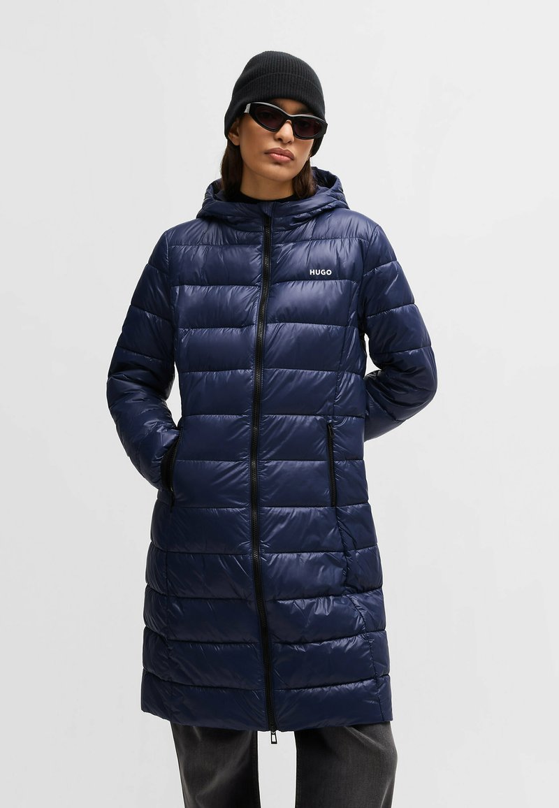 HUGO FAMALIA - Vinterkappa /-rock - dark blue seven