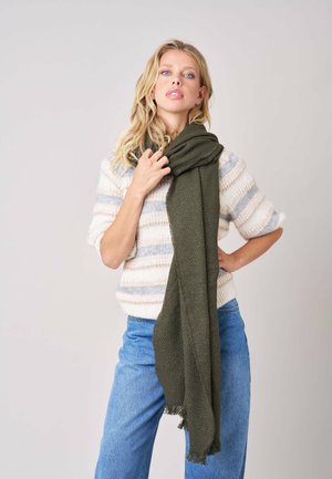 DEELUXE, DEELUXE ORIGINAL SCHAL MORGANE - Écharpe - dunkles khaki