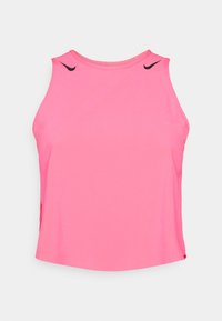 CROP TANK - Top - hyper pink/black