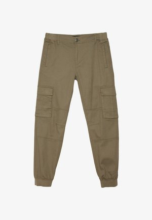 INSIDE JOGGER PERNERAS CON BOLSILLOS - Pantalones cargo - verde