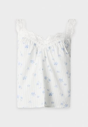 Abercrombie & Fitch, BLOUSON CAMI - Πάνω μέρος πιτζάμας - yellow/blue