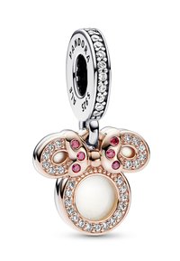 Pandora DISNEY MINNIE MOUSE MUM DOUBLE DANGLE - Charm - sterling silver and rose gold plated