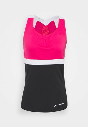 ADVANCED - Top - black/pink