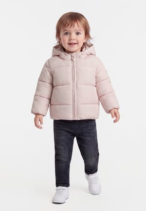 Guess, KIDS HOODED PUFFER ZIP - Χειμωνιάτικο μπουφάν - romantic lilac