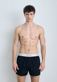 Calvin Klein Underwear - BOXER SLIM 3PK - Široke bokserice - black Minijatura 1