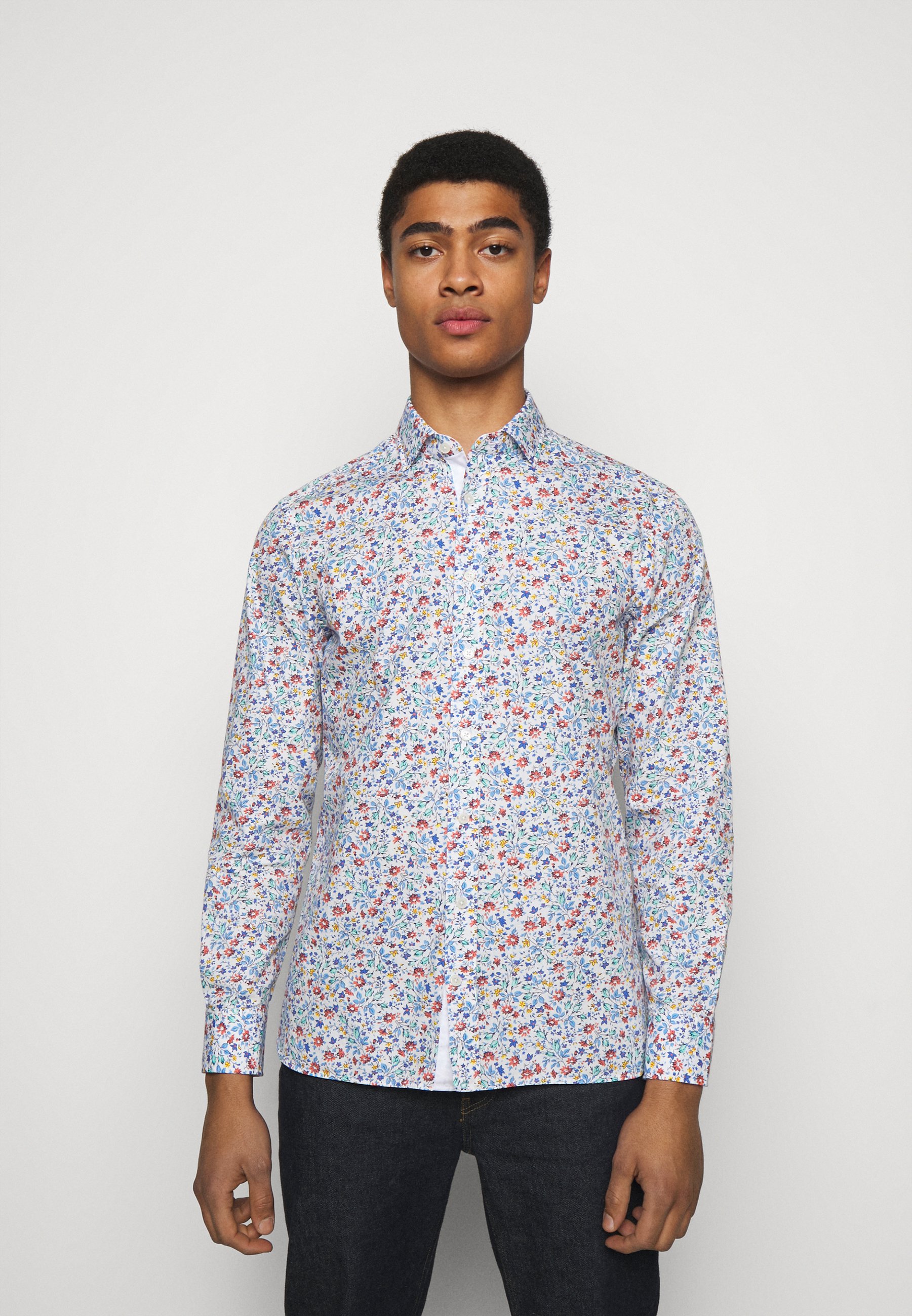 Hackett London FLORAL OUTLINE PRINT 