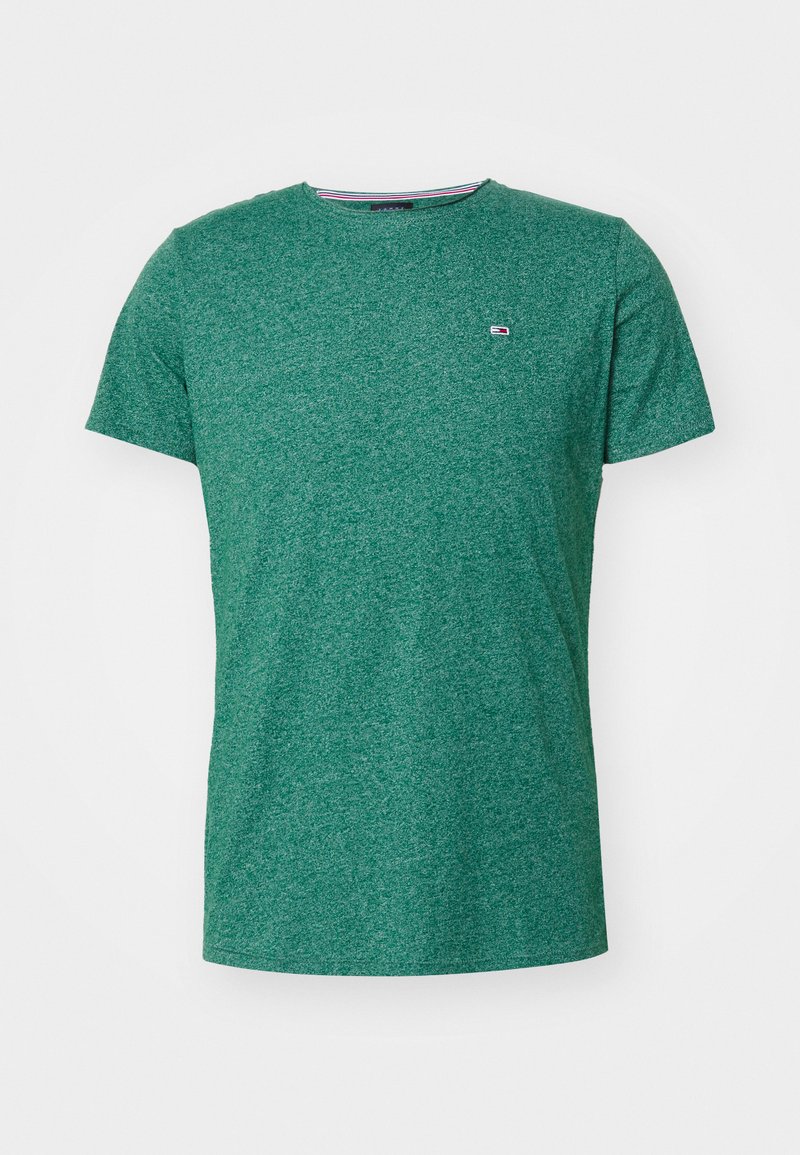 Tommy Jeans - TJM SLIM JASPE C NECK - T-shirts basic - court green, Forstør