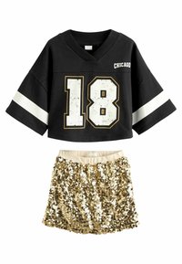 Next REGULAR FIT - Trapecinis sijonas - black gold