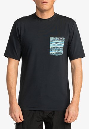 TEAM POCKET  - T-Shirt print - blk