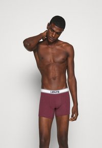 Levi's® MEN VINTAGE HEATHER BRIEF 2 PACK - Boxer aderenti - red