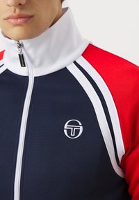 Sergio Tacchini GHIBLI TRACKTOP - Μπουφάν προπόνησης - maritime blue/adrenaline rush/white