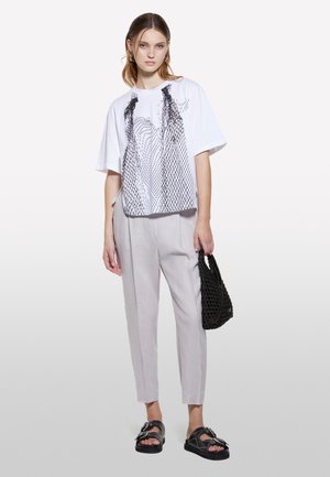 Sisley, Trousers - grey