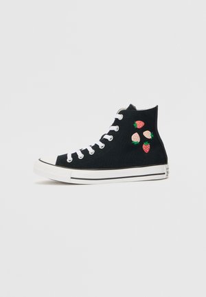 Converse CHUCK TAYLOR ALL STAR - Sneaker high - black/soft red/green