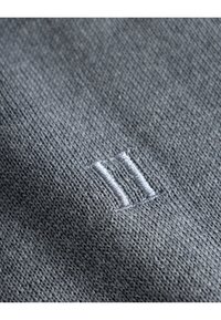 Les Deux GREYSON HALF ZIP  - Pulóver - grey melange