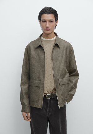 SHORT WITH POCKET DETAILS  - Let jakke / Sommerjakker - dark green