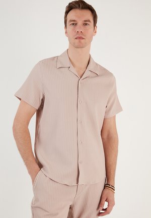 REGULAR FIT - Camicia - stone