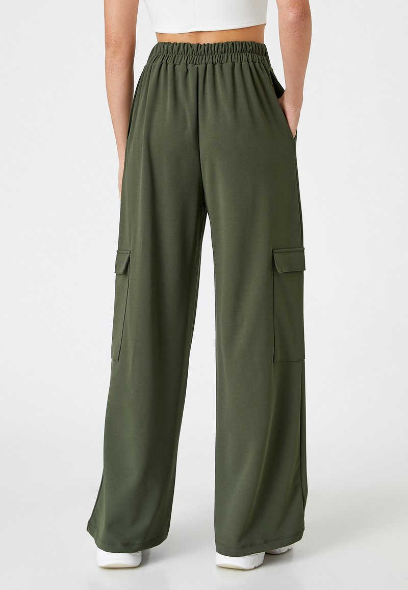 Damen Chinos | Koton Stoffhose khaki - IM37095 Damen Chinos | Koton Stoffhose khaki - IM37095