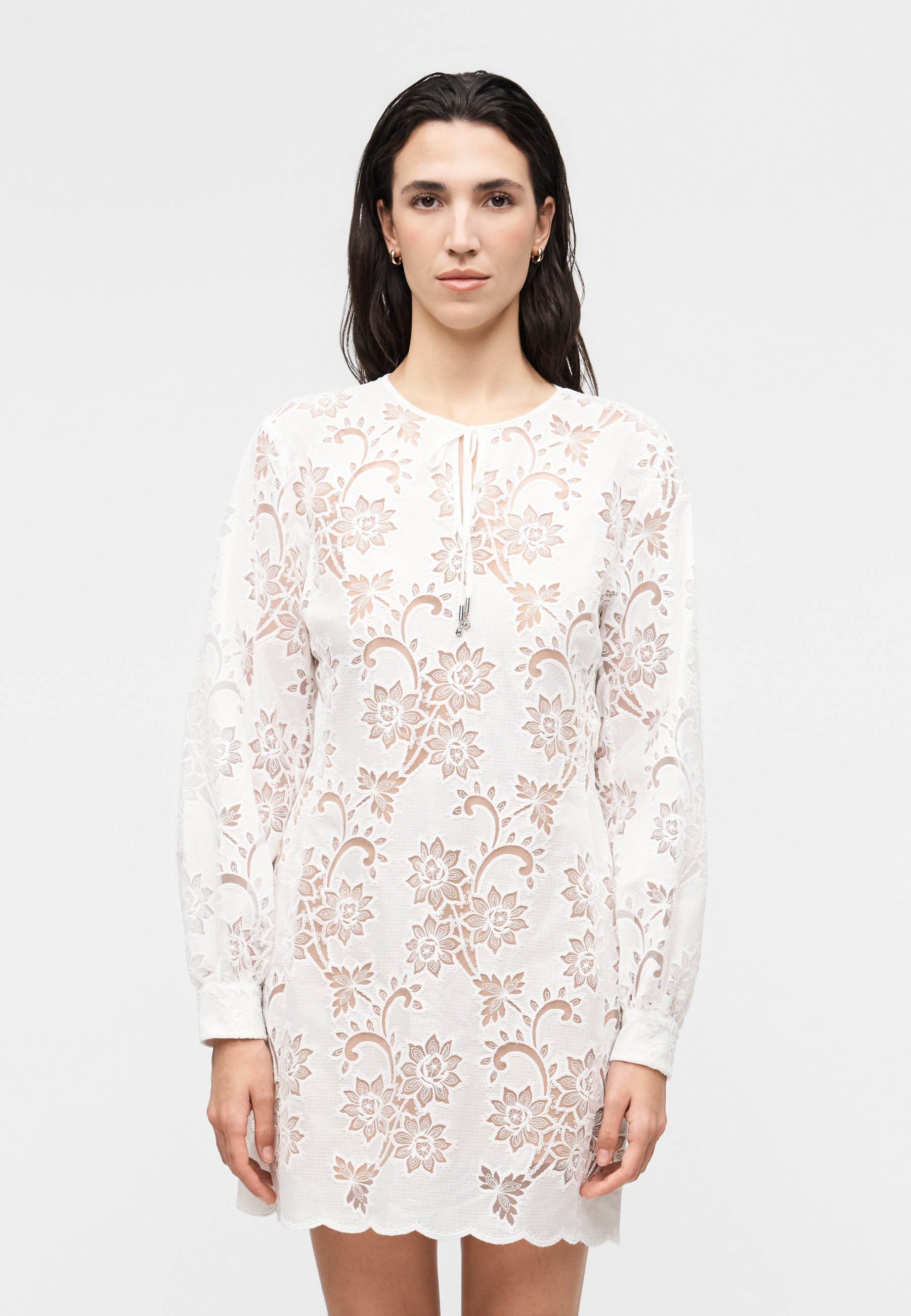MICHAEL Michael Kors MINI DRESS - Day dress - white - Zalando.ie MICHAEL Michael Kors MINI DRESS - Day dress - white - Zalando.ie