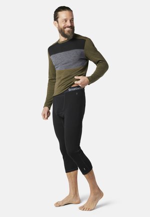 Smartwool CLASSIC THERMAL MERINO BASE LAYER 3/4 - Långkalsonger - black