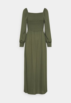 JDYMINA 3/4 SMOCK ANKLE DRESS - Vestido largo - kalamata
