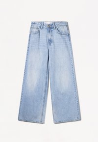 WIDE-LEG - Wide Leg - light-blue denim