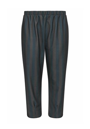 Yours Clothing, PLUS SIZE WIDE LEG TROUSERS - Bukser - green
