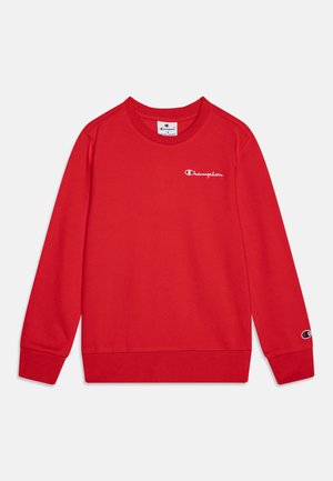 ICONS CREWNECK WITH SMALL LOGO - Sweatshirt - red