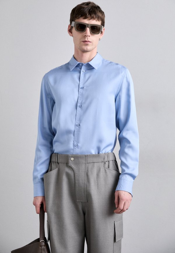 SLIM COMFORT - Formal shirt - rain washed4