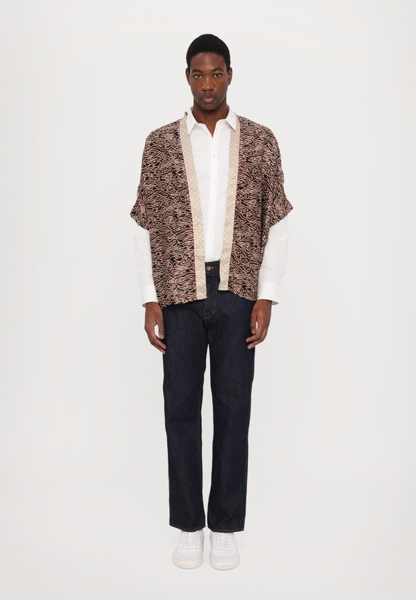 ITAMI KIMONO UNISEX - Button-down blouse - desert ash