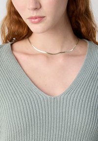 Marc O'Polo LONGSLEEVE V NECK - Πουλόβερ - faded mint