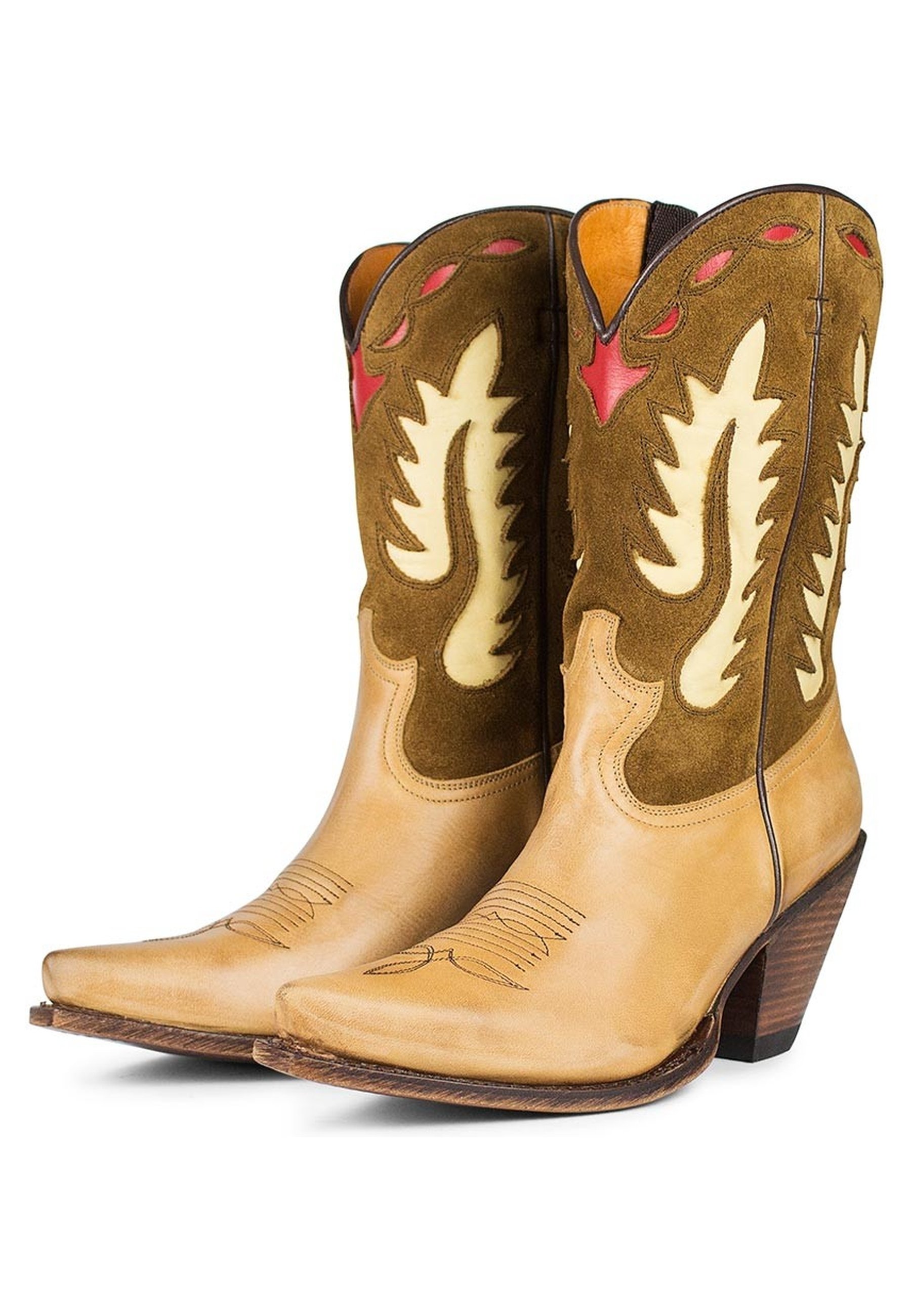 Alpe TEJANA - Botines camperos - cognac/coñac - Zalando.es