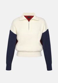 Vesta - off-white/navy/red