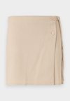 ONLCARO WRAP SKIRT - Wrap skirt - oxford tan