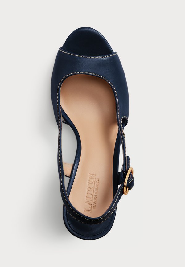 RONI NAPPA LEATHER SANDAL - Wedge sandals3