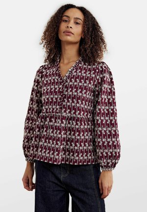 Camicetta - dusty mahogany