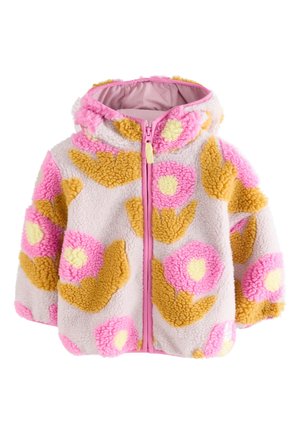 REGULAR FIT  - Giacca in pile - lilac flower print