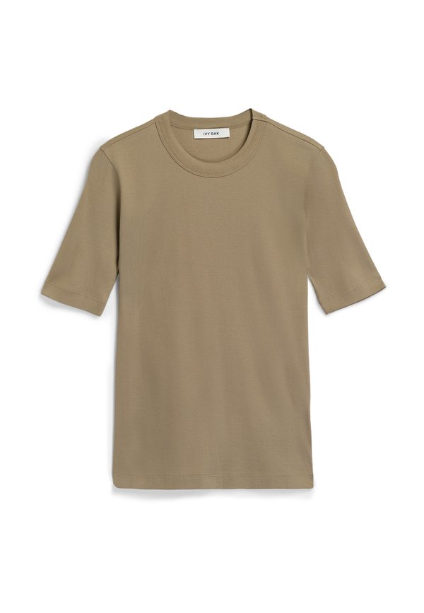 KRISTIN - Basic T-shirt - khaki3