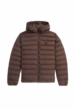 Fred Perry CON - INSULATED HOODED - Giacca invernale - marrone