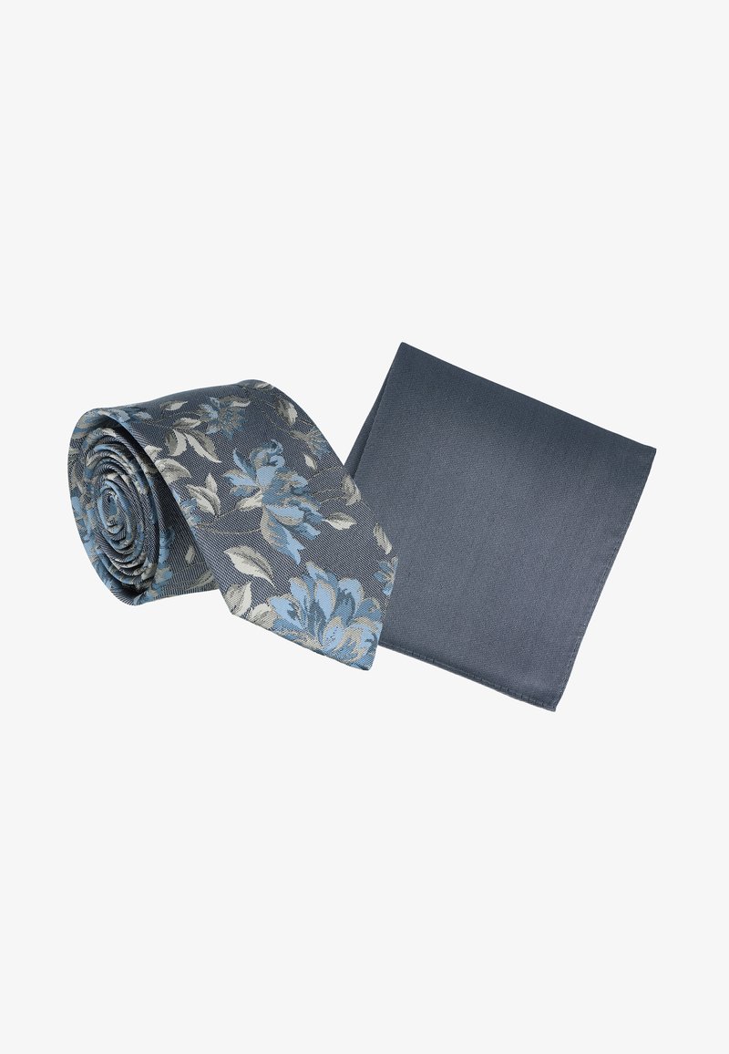 WILLEN SET FLORAL - Einstecktuch - blau