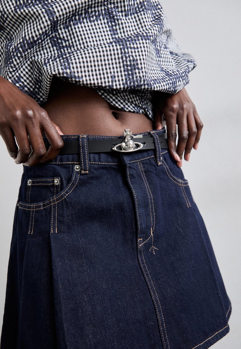 Vivienne Westwood SMALL BUCKLE BELT - Riem - black