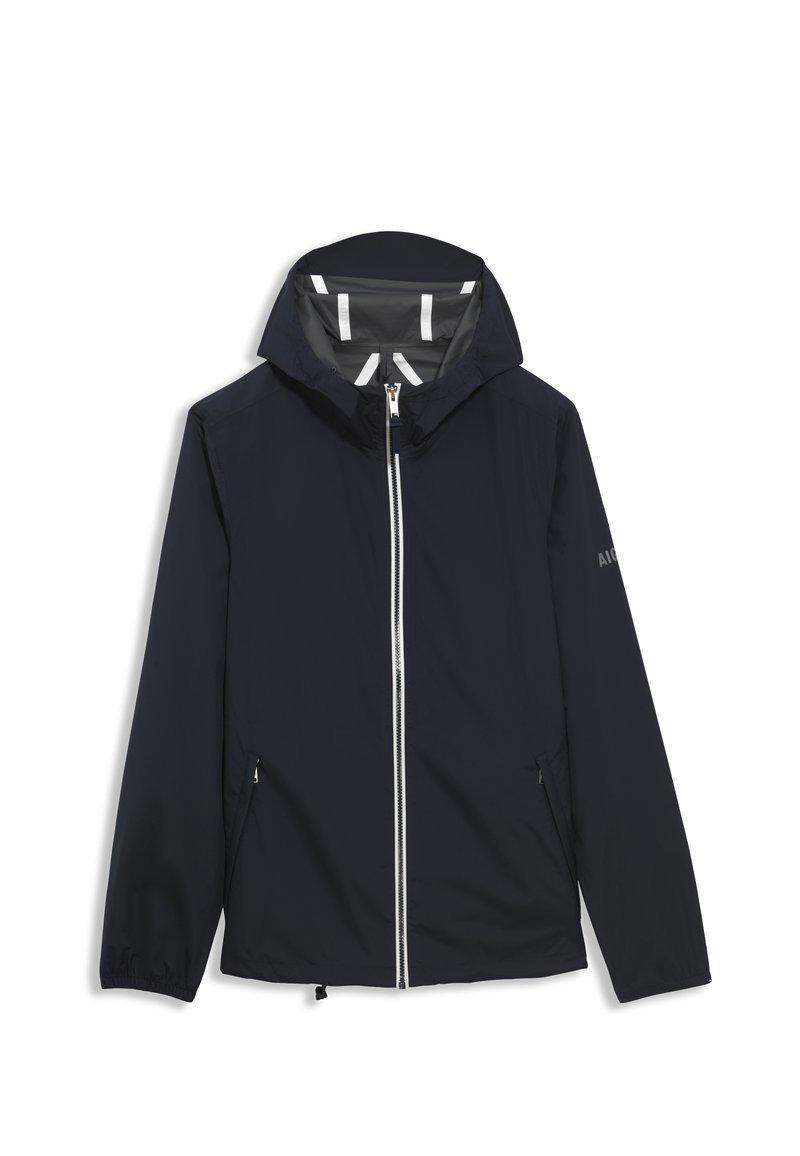 Aigle Regenjas blauw gemêleerd