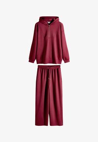 Unselected, burgundy red