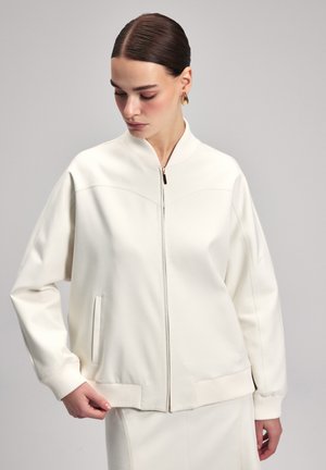 adL LONG SLEEVES - Bomber Jacket - light beige
