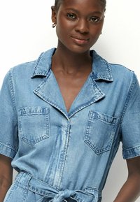 Next WIDE LEG - Overal - mid blue