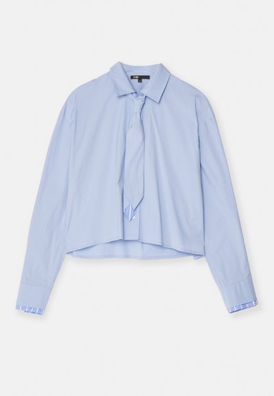 Maje CEVATTE SET - Πουκαμίσα με κουμπιά - bleu