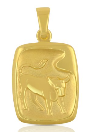STERNZEICHEN STIER - Ciondolo - gelbgold